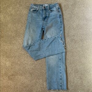Zara women’s high rise jeans